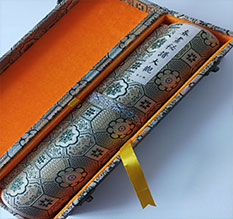 白河书画装裱案例